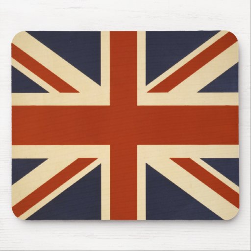 Image of Union Jack Retro Mouse Mat