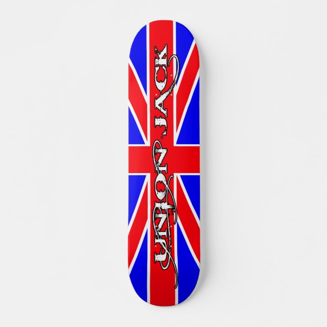 Union Jack  Skateboard (Front)