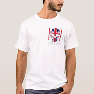 Union Jack Skull Graphic Design T-Shirt
