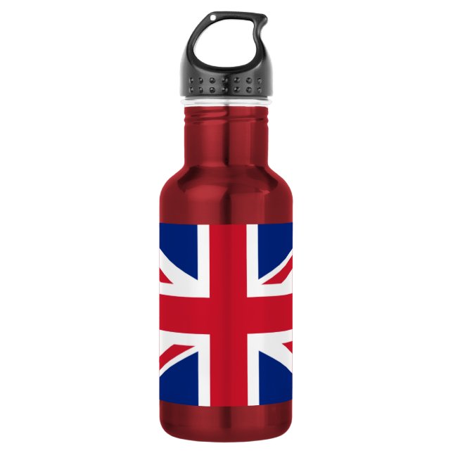 Union Jack Stainless Steel Bottle (Front)