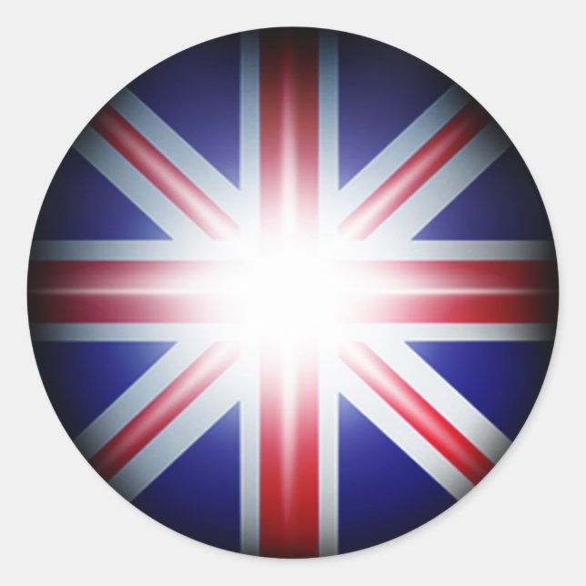 Union Jack Sticker (Front)