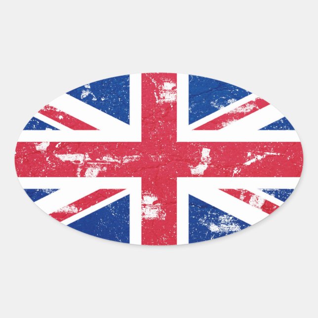 Union Jack Sticker (Front)