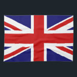 Union Jack Tea Towel<br><div class="desc">Simple and clean British Flag Union Jack.</div>