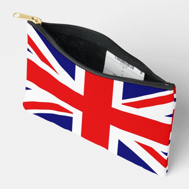 UNION JACK - THE BRITISH FLAG       ACCESSORY POUCH (Open)