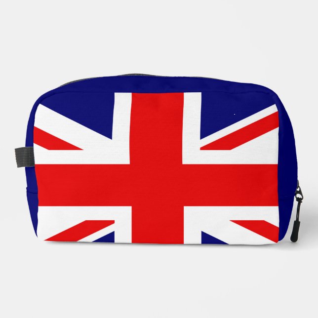 UNION JACK - THE BRITISH FLAG       DOPP KIT (Front)