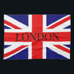 Union Jack the British Flag London   Tea Towel<br><div class="desc">UNION JACK - THE BRITISH FLAG
The Union Jack,  or Union Flag,  is the de facto national flag of the United Kingdom.</div>