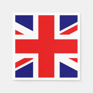 UNION JACK - THE BRITISH FLAG      NAPKIN