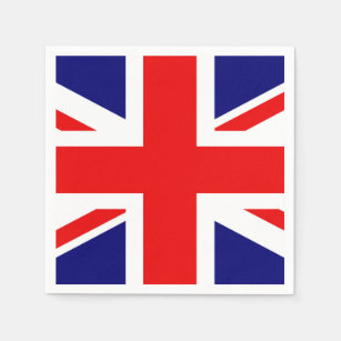 UNION JACK - THE BRITISH FLAG      NAPKIN