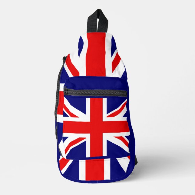 UNION JACK - THE BRITISH FLAG       SLING BAG (Front)