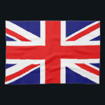 UNION JACK - THE BRITISH FLAG TEA TOWEL<br><div class="desc">UNION JACK - THE BRITISH FLAG
The Union Jack, or Union Flag, is the de facto national flag of the United Kingdom.</div>