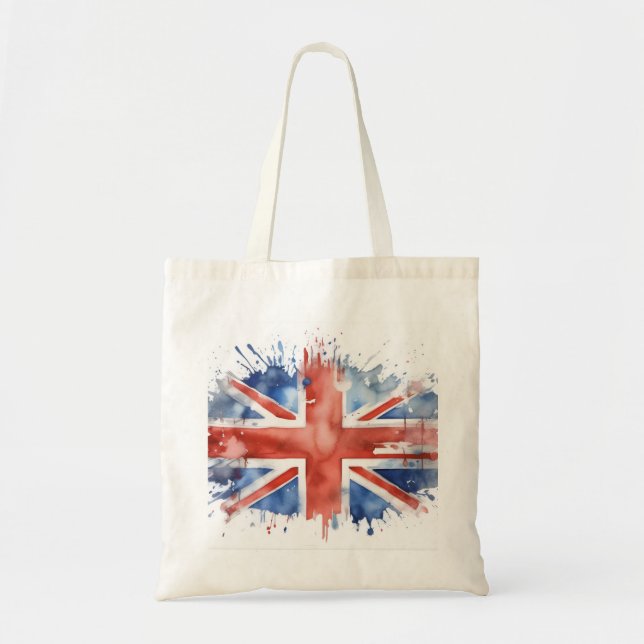 Union jack tote bag (Front)