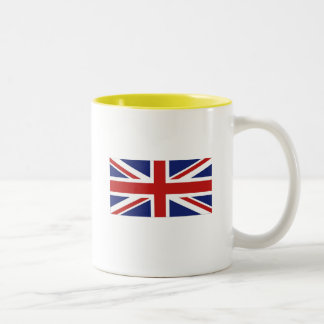 Union Jack Two-Tone Coffee Mug