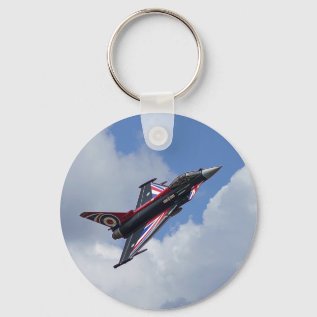 Union Jack Typhoon Key Ring (Front)