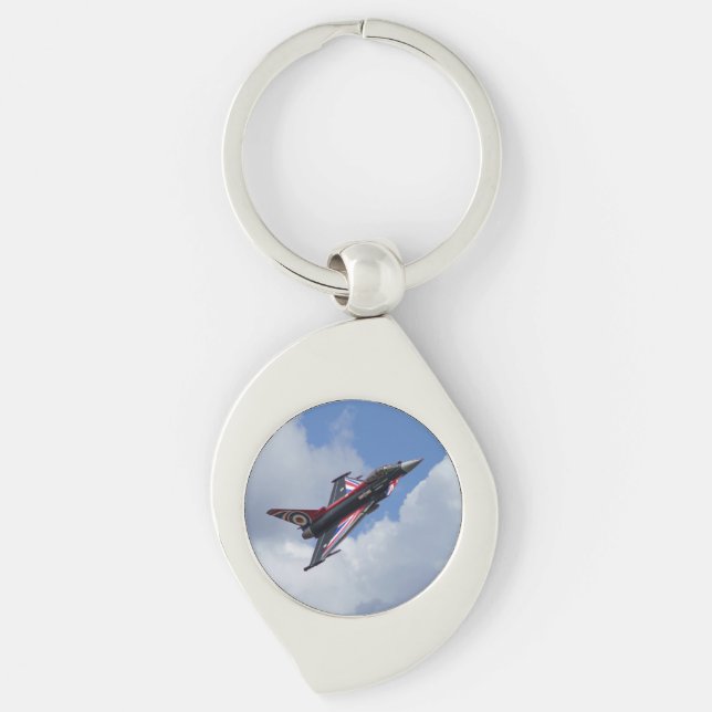 Union Jack Typhoon Key Ring (Front)