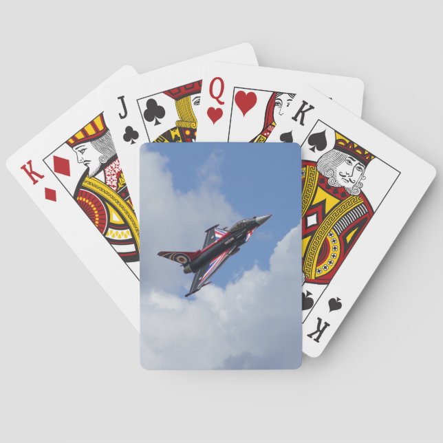 Union Jack Typhoon Playing Cards (Back)