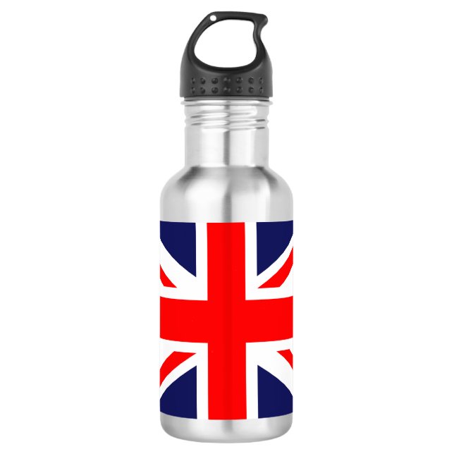 Union Jack - UK Flag 710 Ml Water Bottle (Front)