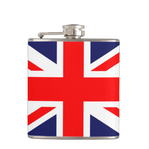 Union Jack - UK Flag Hip Flask