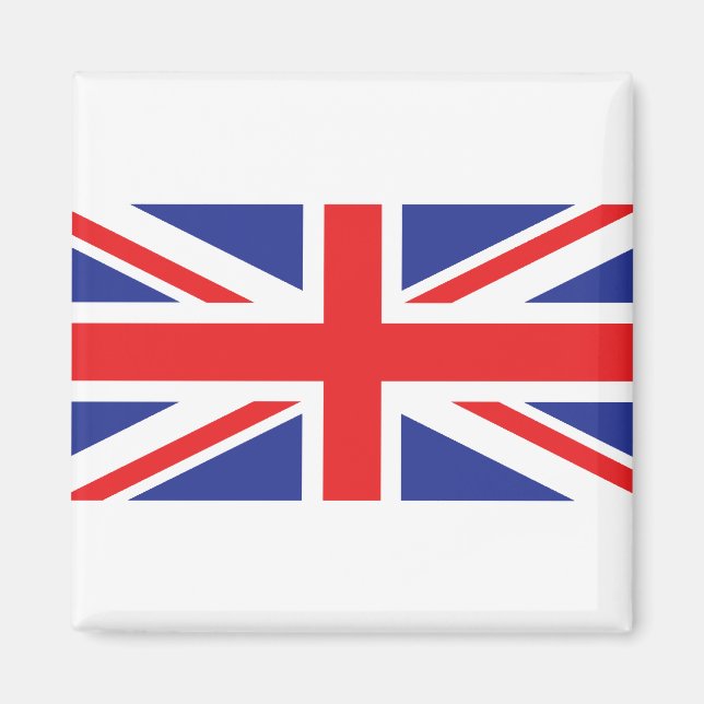 Union Jack UK Flag Magnet (Front)