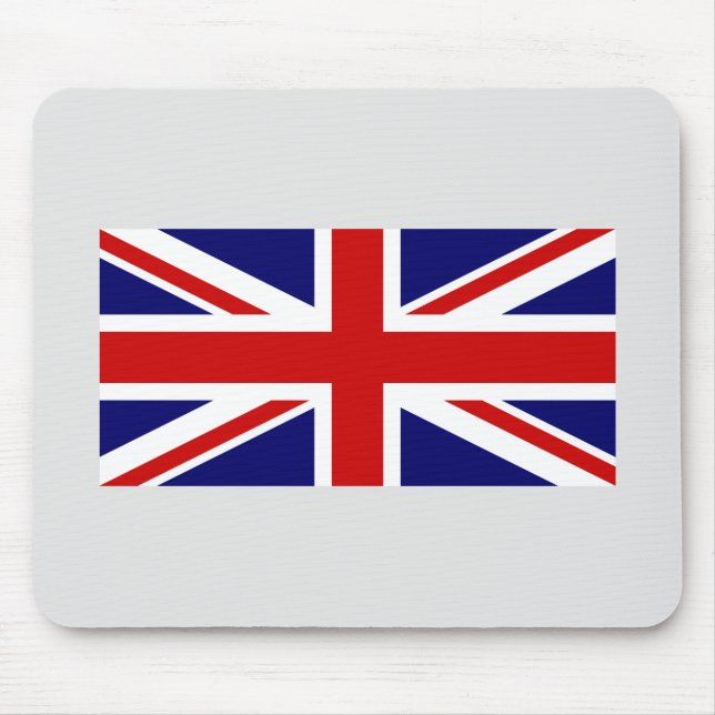 Union Jack UK Flag Mouse Pad (Front)