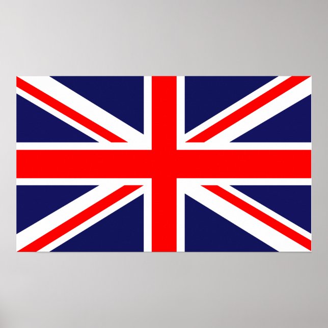 Union Jack - UK Flag Poster (Front)