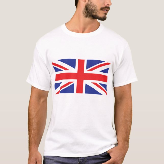 Union Jack UK Flag T-Shirt (Front)