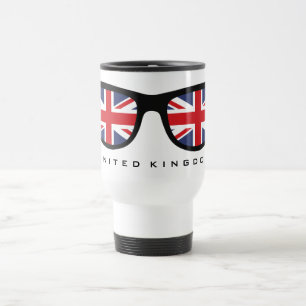 Union Jack UK Shades custom mugs