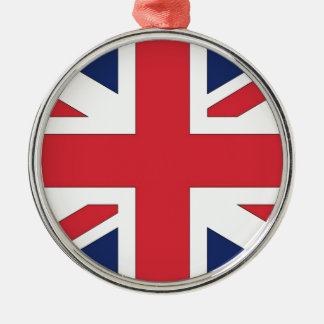 Union Jack, Union Flag of Great Britian Metal Tree Decoration