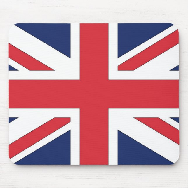 Union Jack, Union Flag of Great Britian Mouse Mat (Front)