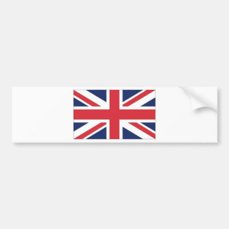 Union Jack/ Union Flag of United Kingdom Bumper Sticker