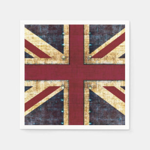Union Jack United kingdom flag Napkin