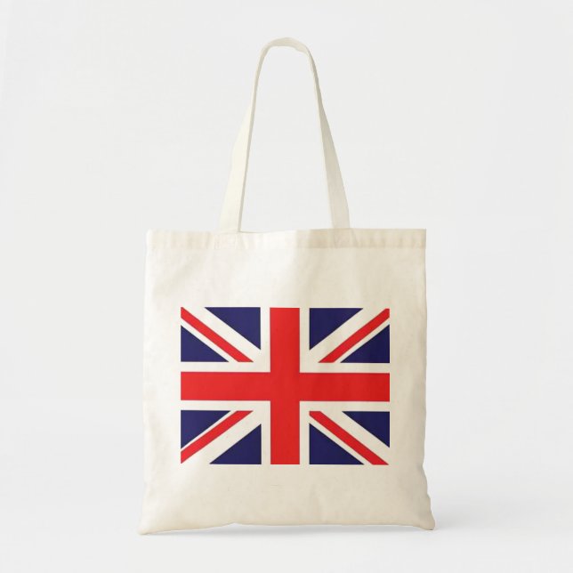 Union Jack United Kingdom Flag Tote Bag (Front)