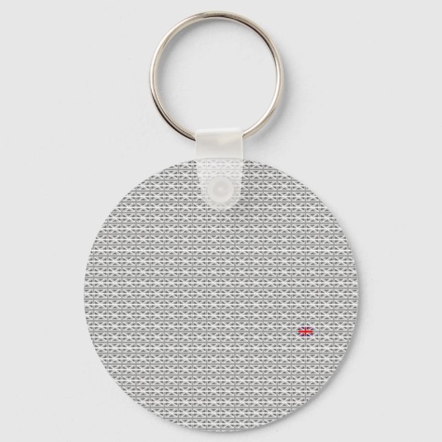 Union Jack - United Kingdom Key Ring (Front)