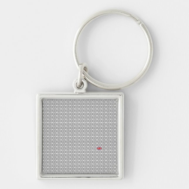 Union Jack - United Kingdom Key Ring (Front)