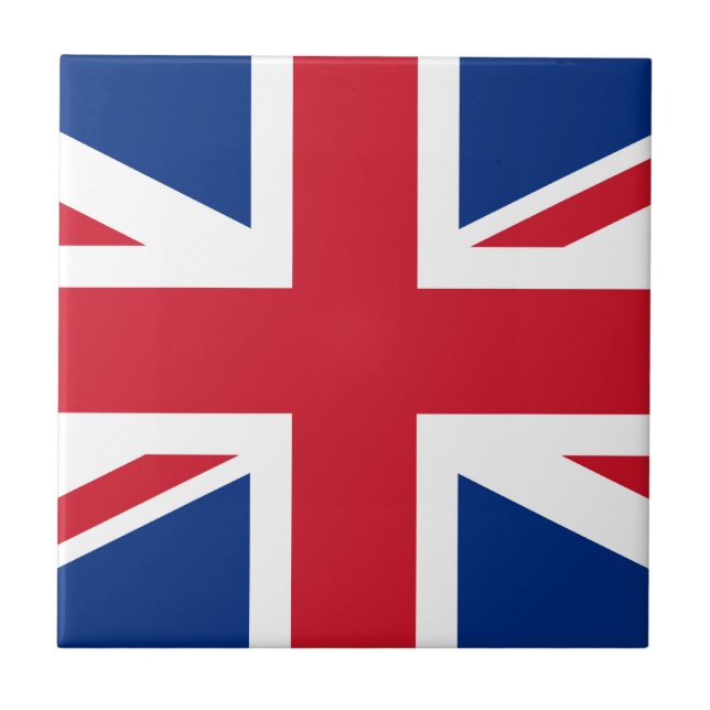 Union Jack United Kingdom Tile (Front)