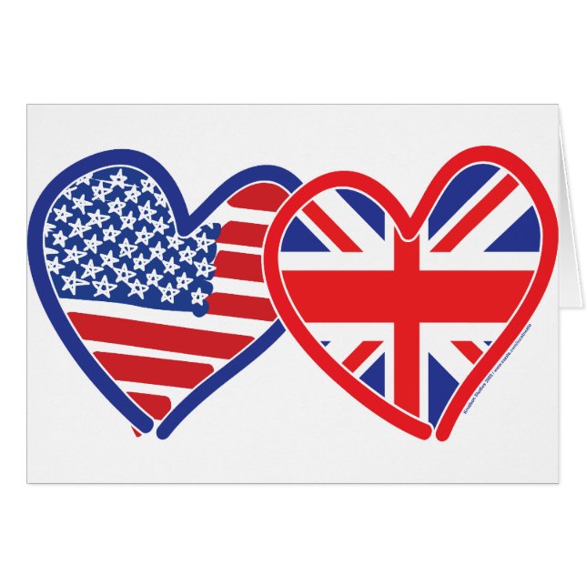 Union Jack/USA (Front Horizontal)