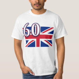 Union Jack with 60 for the Diamond Jubilee T-Shirt
