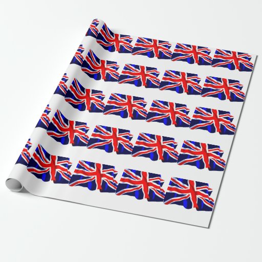 Image of Union Jack Wrapping paper