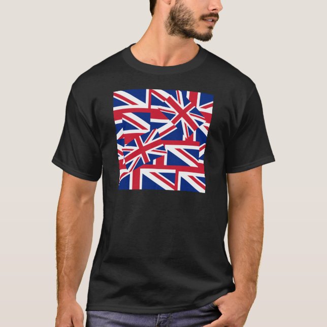 Union Jacks Galore T-Shirt (Front)