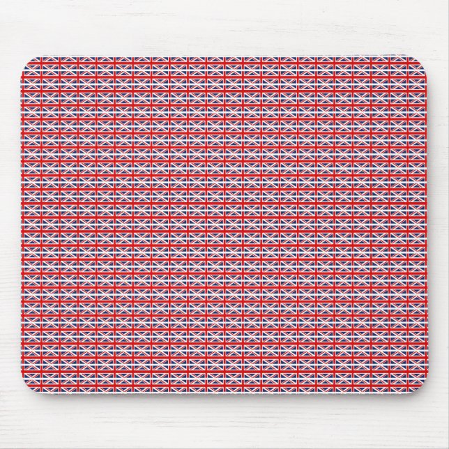 Union Jacks of United Kingdom - Multiple Mouse Mat (Front)