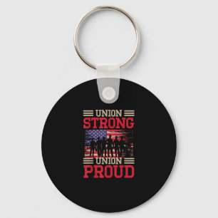 Union Laborer Union Strong Labour Union Worker Uni Key Ring
