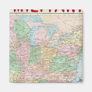 Union Military Chart Magnet