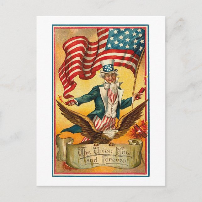 Union Now and Forever Postcard (Front)