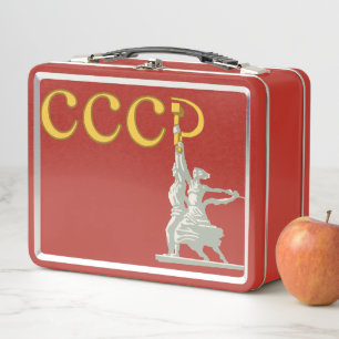 Union of Soviet Socialist Republics Metal Lunch Box