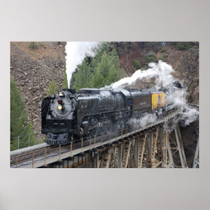 Union Pacific 844 Keddie Wye Poster