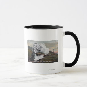 Union Pacific Freight Train View Mug