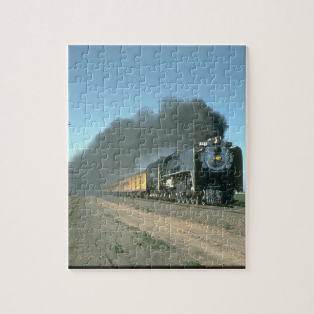 Union Pacific No. 8444 powers_Steam Trains Jigsaw Puzzle (Vertical)