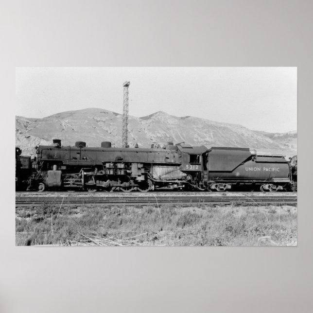 Union Pacific Railroad Engine #5312 Poster (Front)