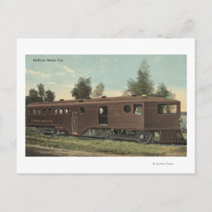 Union Pacific RailroadMcKeen Motor Car View Postcard