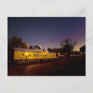 Union Pacific Train in Old Sacramento Postcard
