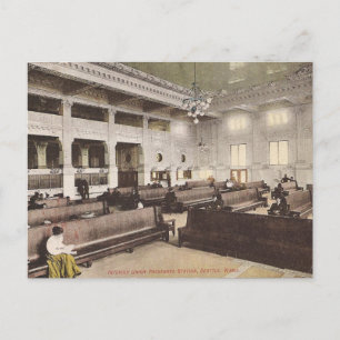 Union Passenger Station, Seattle, Circa 1912 Postcard